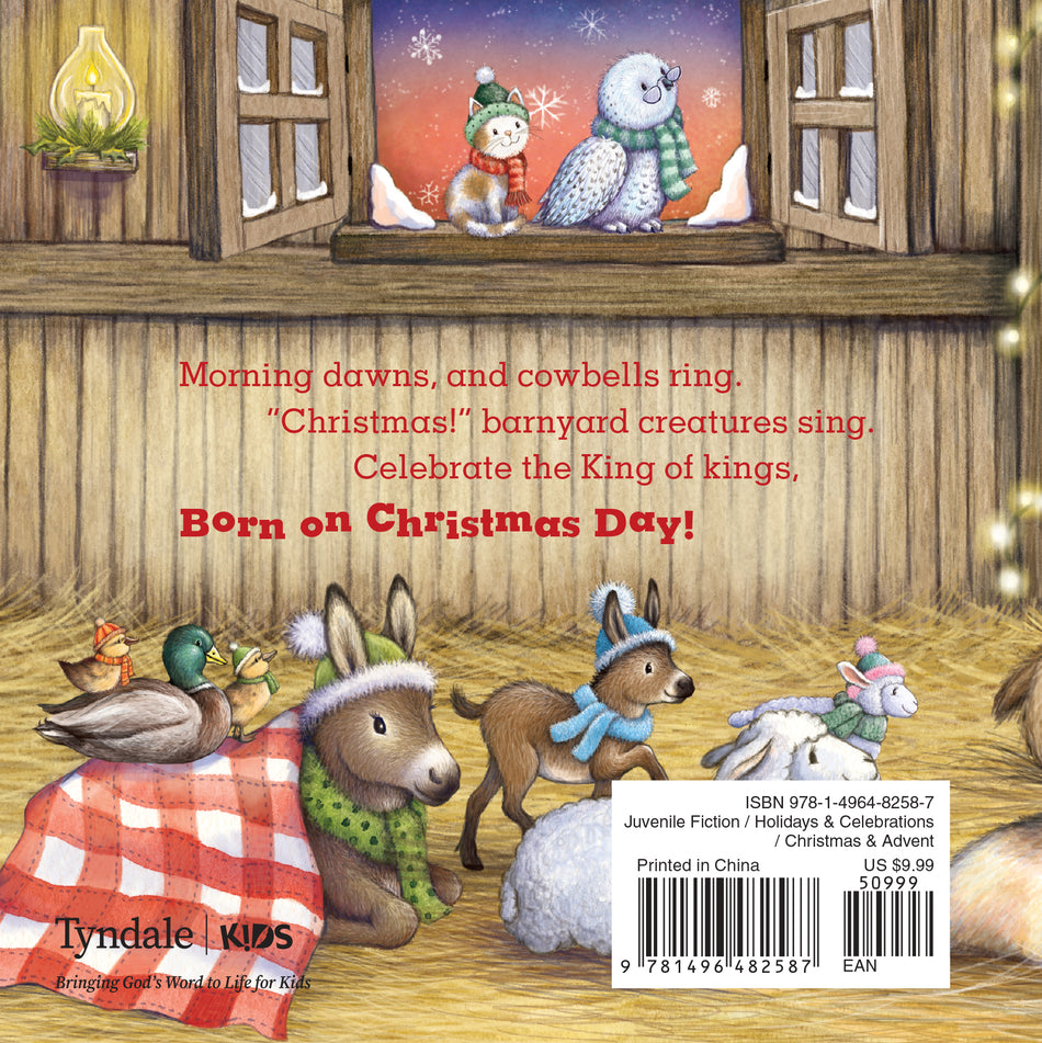 Christmas in the Barnyard by Tyndale, product view 2