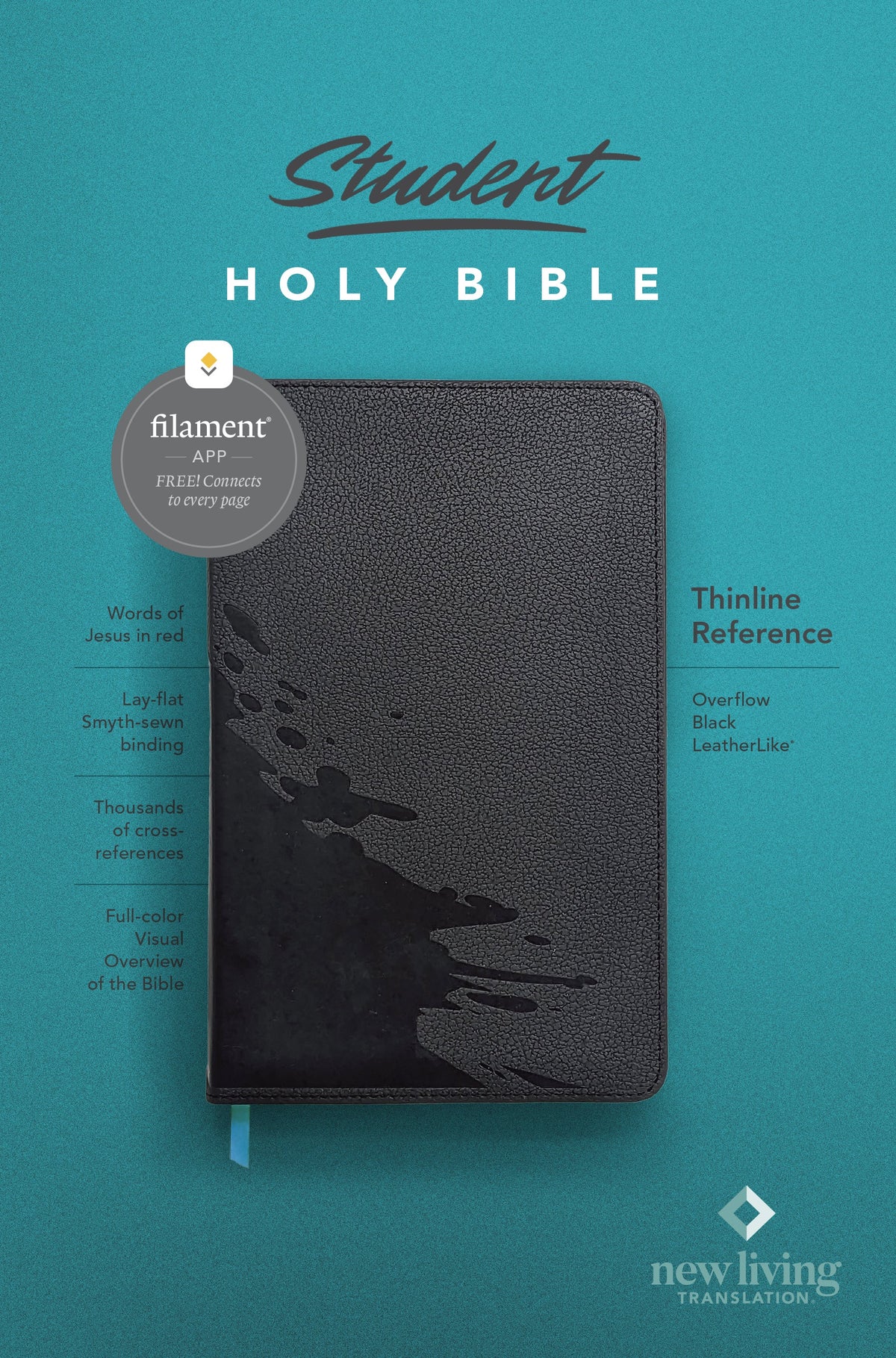 NLT Student Bible, Thinline Reference, Filament Enabled by Tyndale