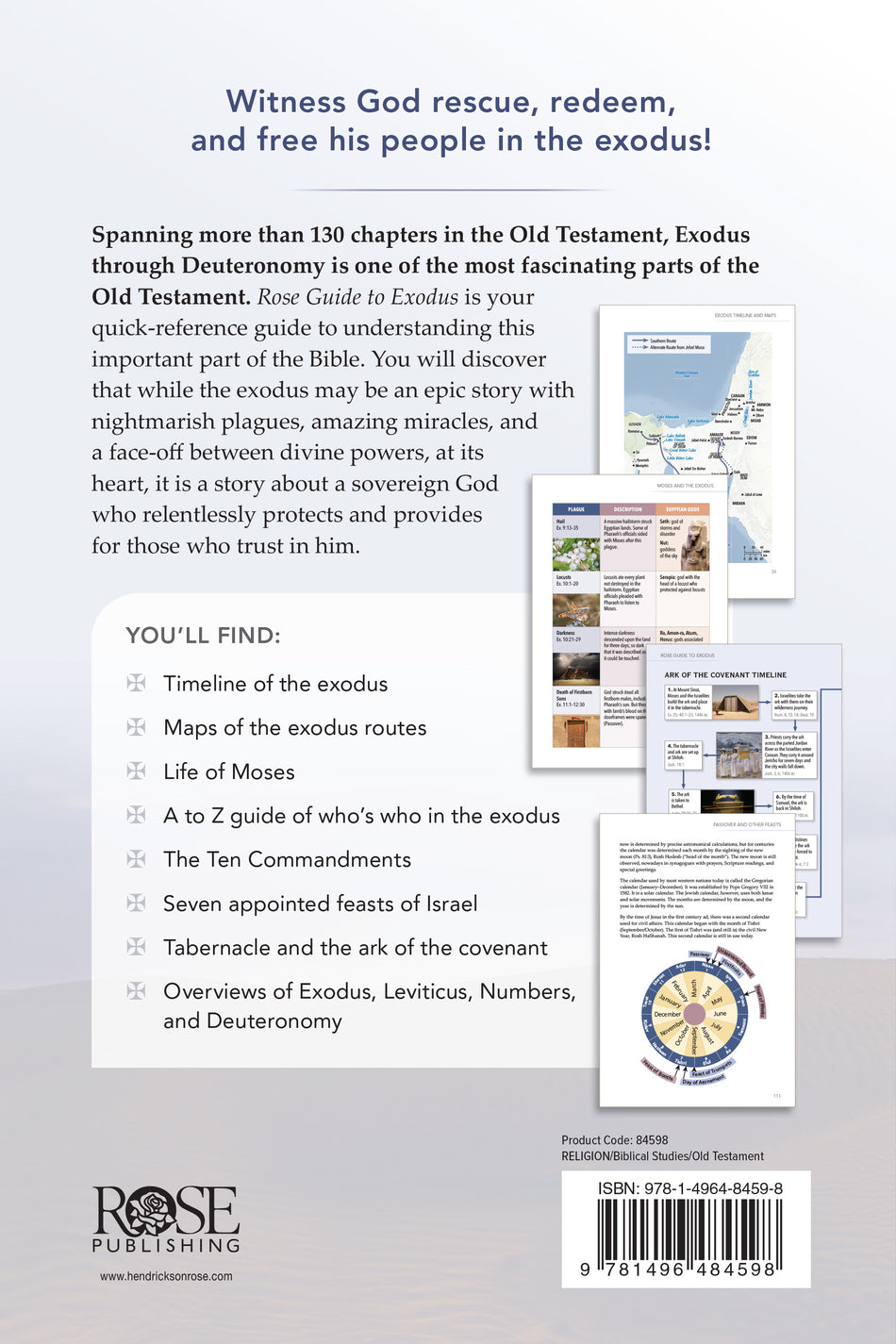 Rose Guide to Exodus – Softcover by Tyndale, product view 2