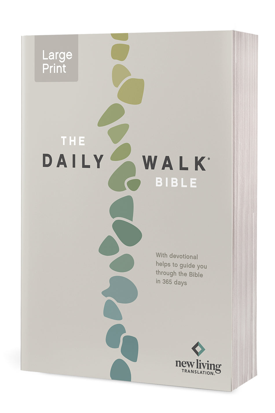 The Daily Walk Bible Large Print NLT, Filament Enabled by Tyndale, product view 2