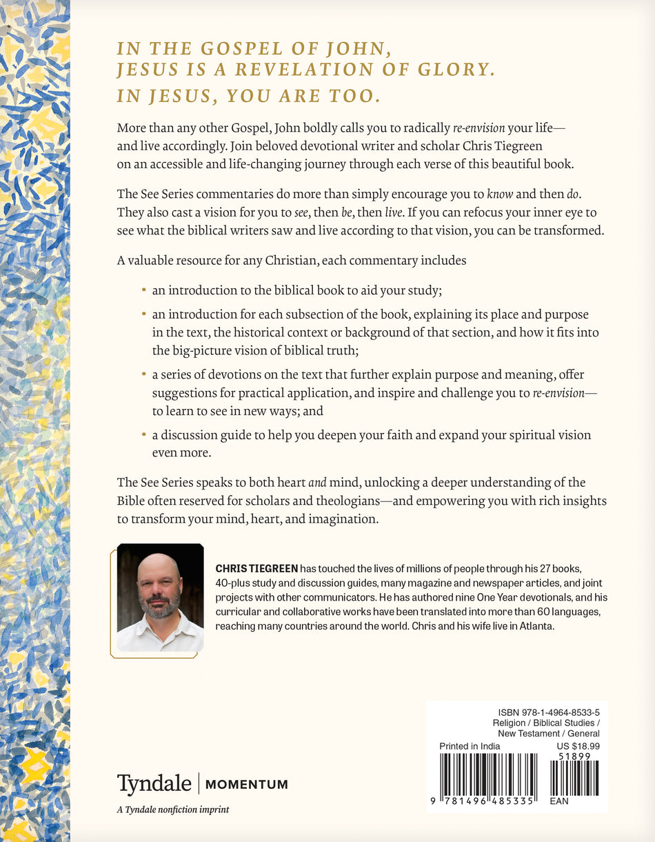 John: A Devotional Commentary (The See Series) by Tyndale, product view 2