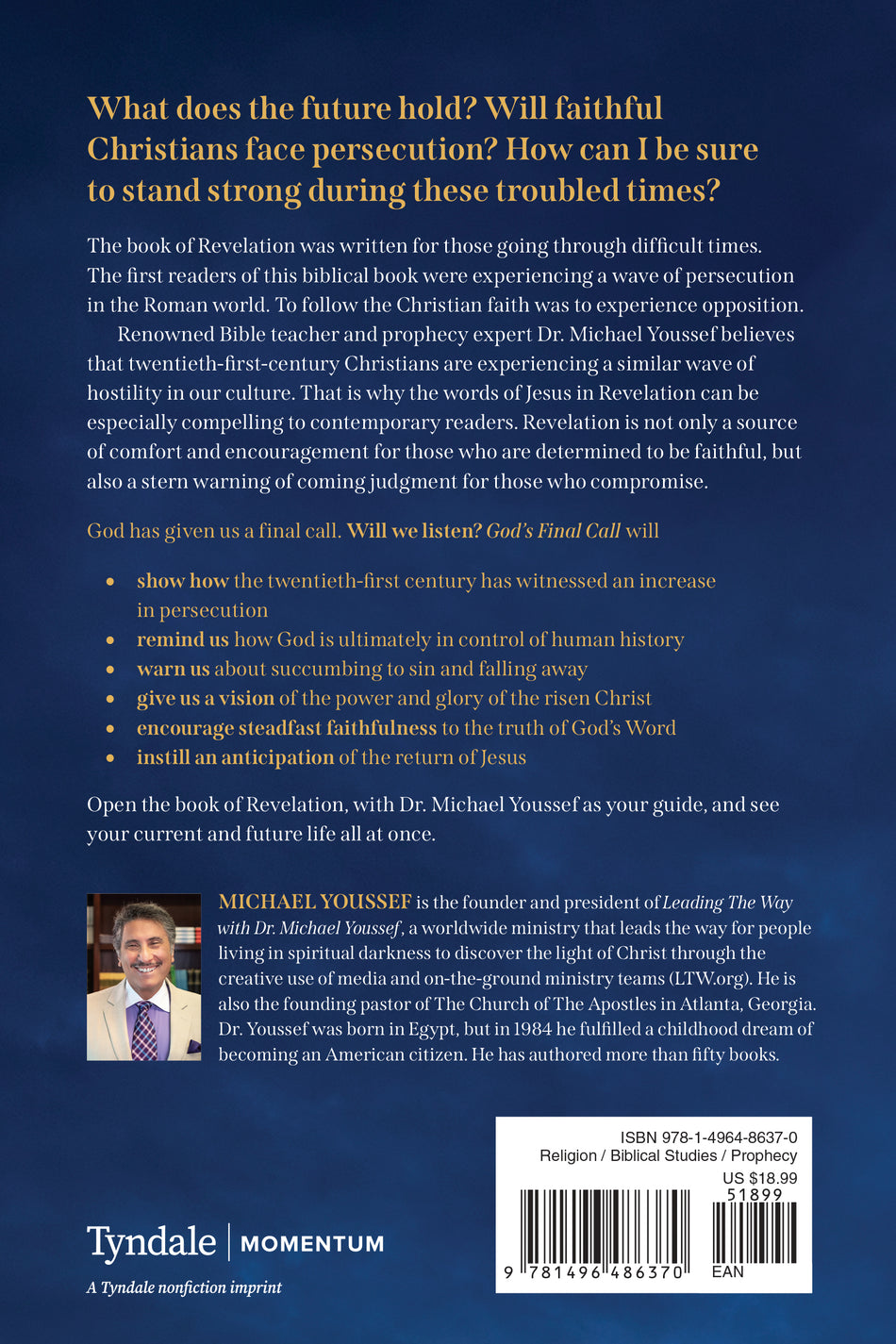 God's Final Call by Tyndale, product view 2