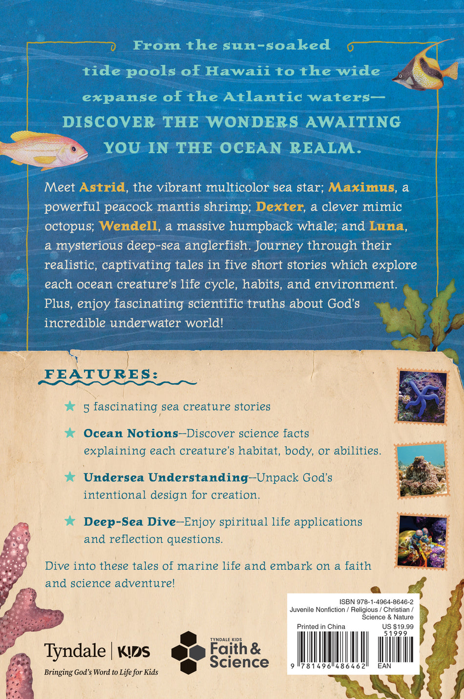 Wonders of the Ocean Realm by Tyndale, product view 2