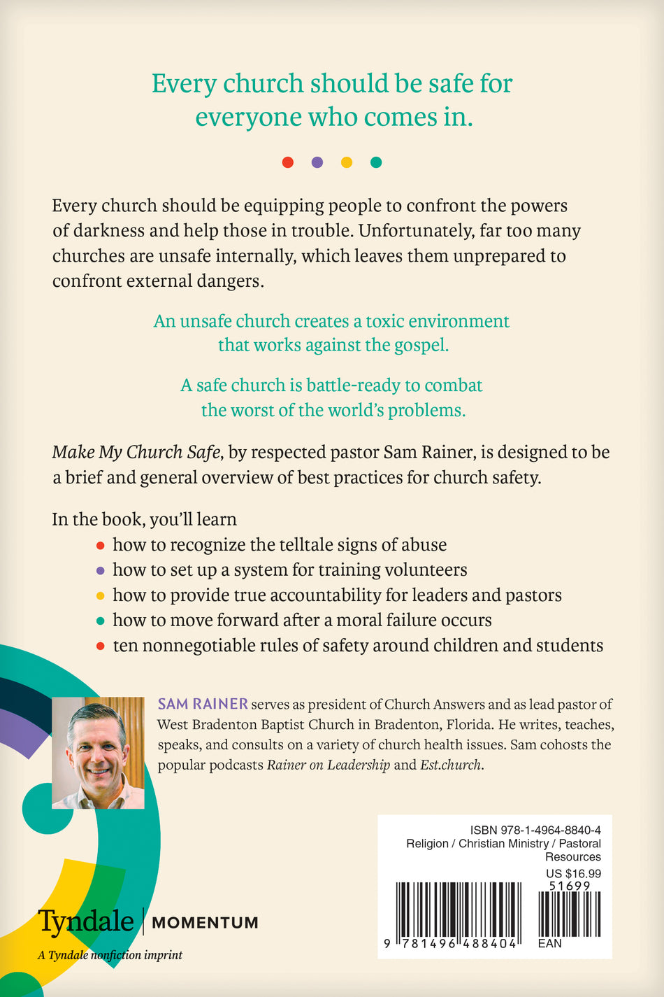 Make My Church Safe by Tyndale, product view 2