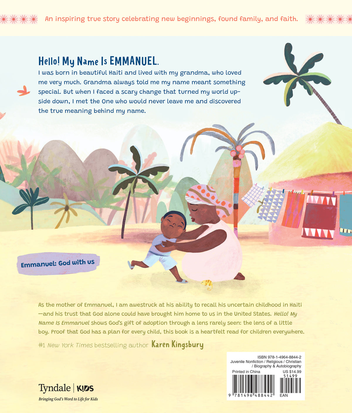 Hello! My Name Is Emmanuel by Tyndale, product view 2