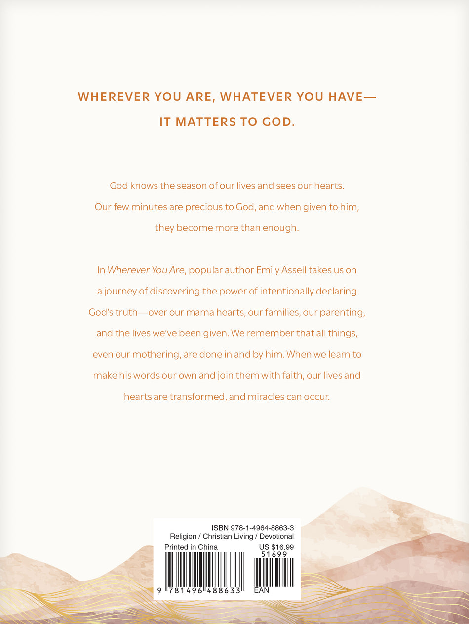 Wherever You Are by Tyndale, product view 2