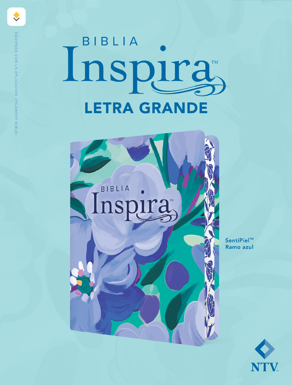 Biblia Inspira NTV, letra grande con Filament by Tyndale, product view 5