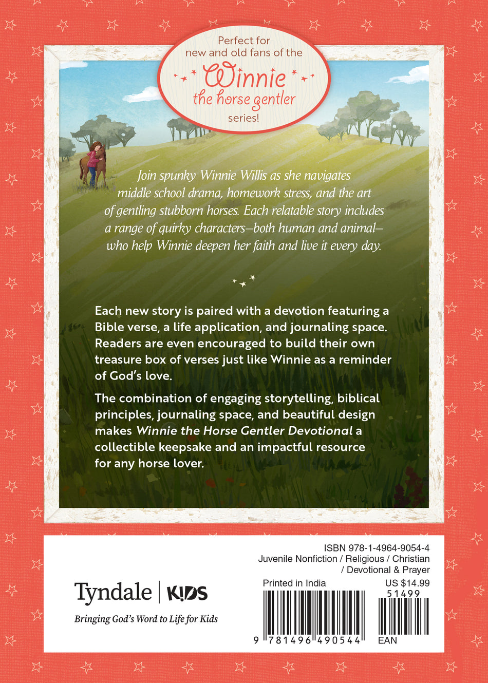Winnie the Horse Gentler Devotional by Tyndale, product view 2