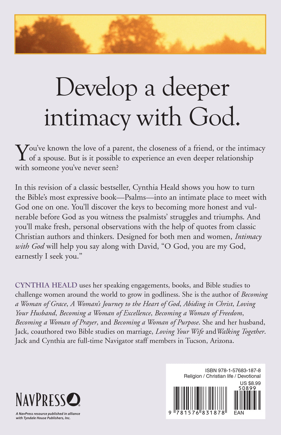Intimacy with God by Tyndale, product view 2