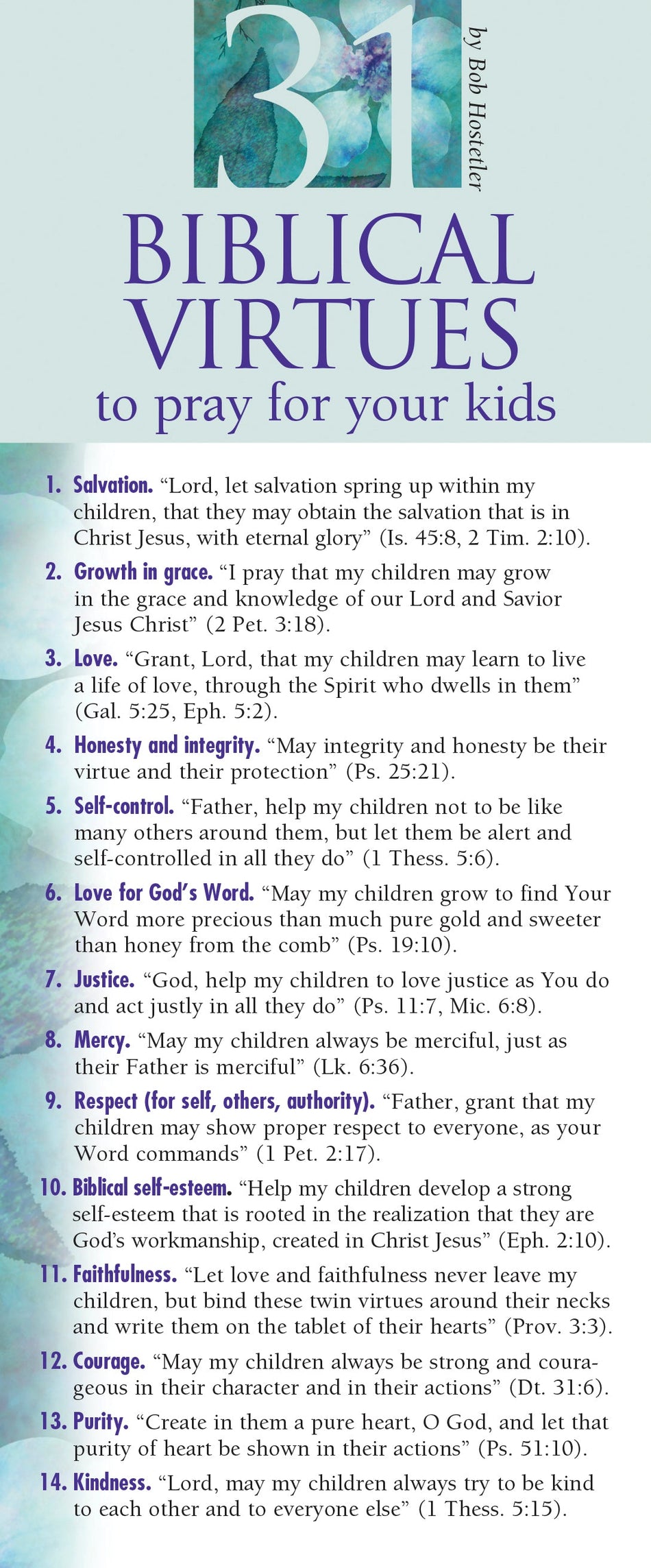 Bookmark Prayer Card Sampler 29-pack by Tyndale