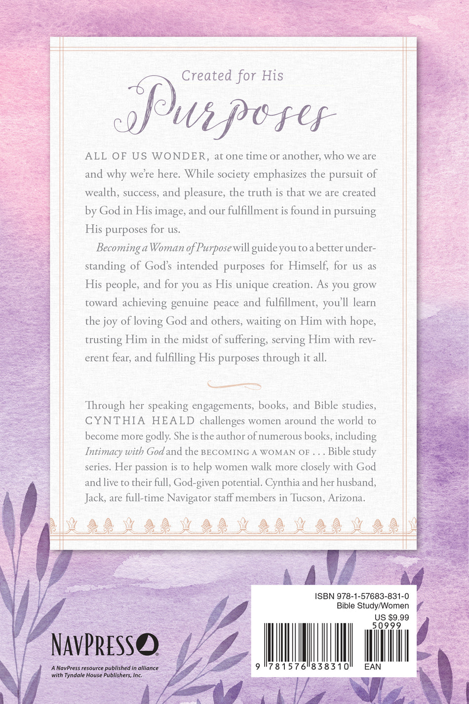 Becoming a Woman of Purpose by Tyndale, product view 2