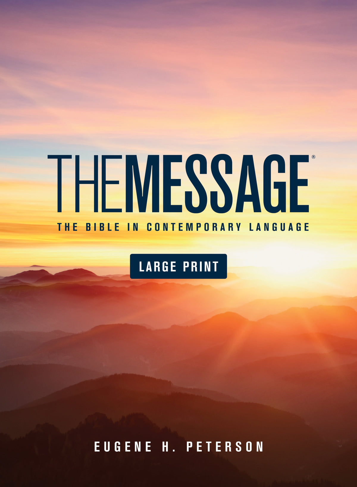 The Message Large Print by Tyndale
