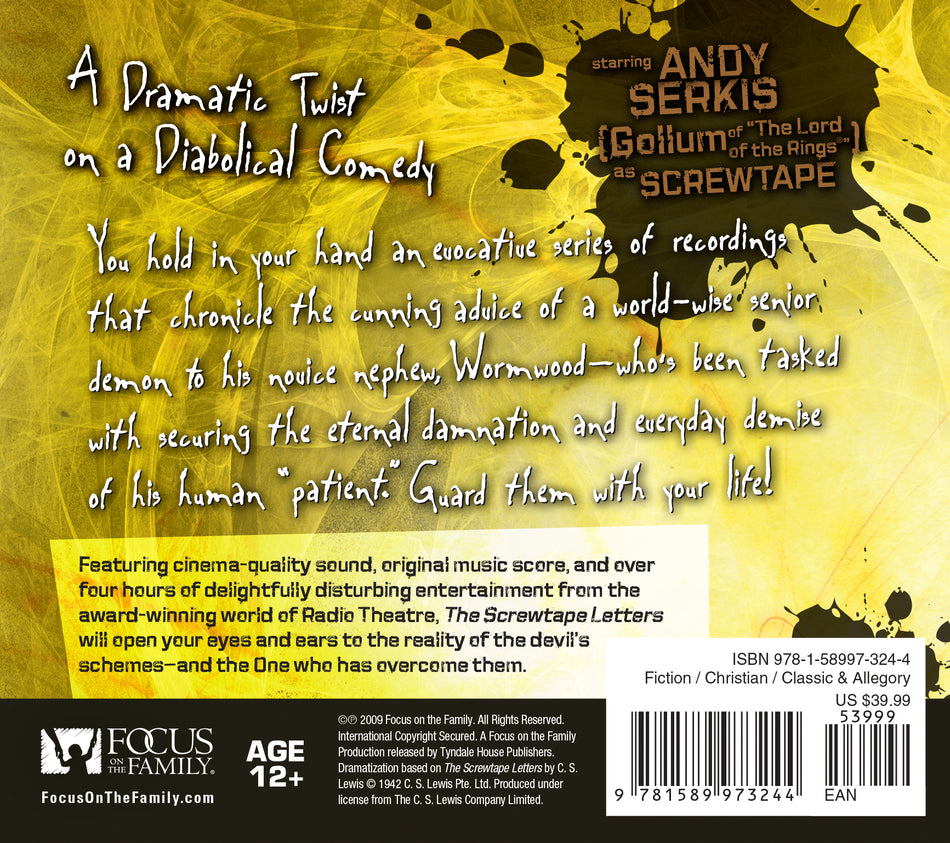 The Screwtape Letters by Tyndale, product view 2