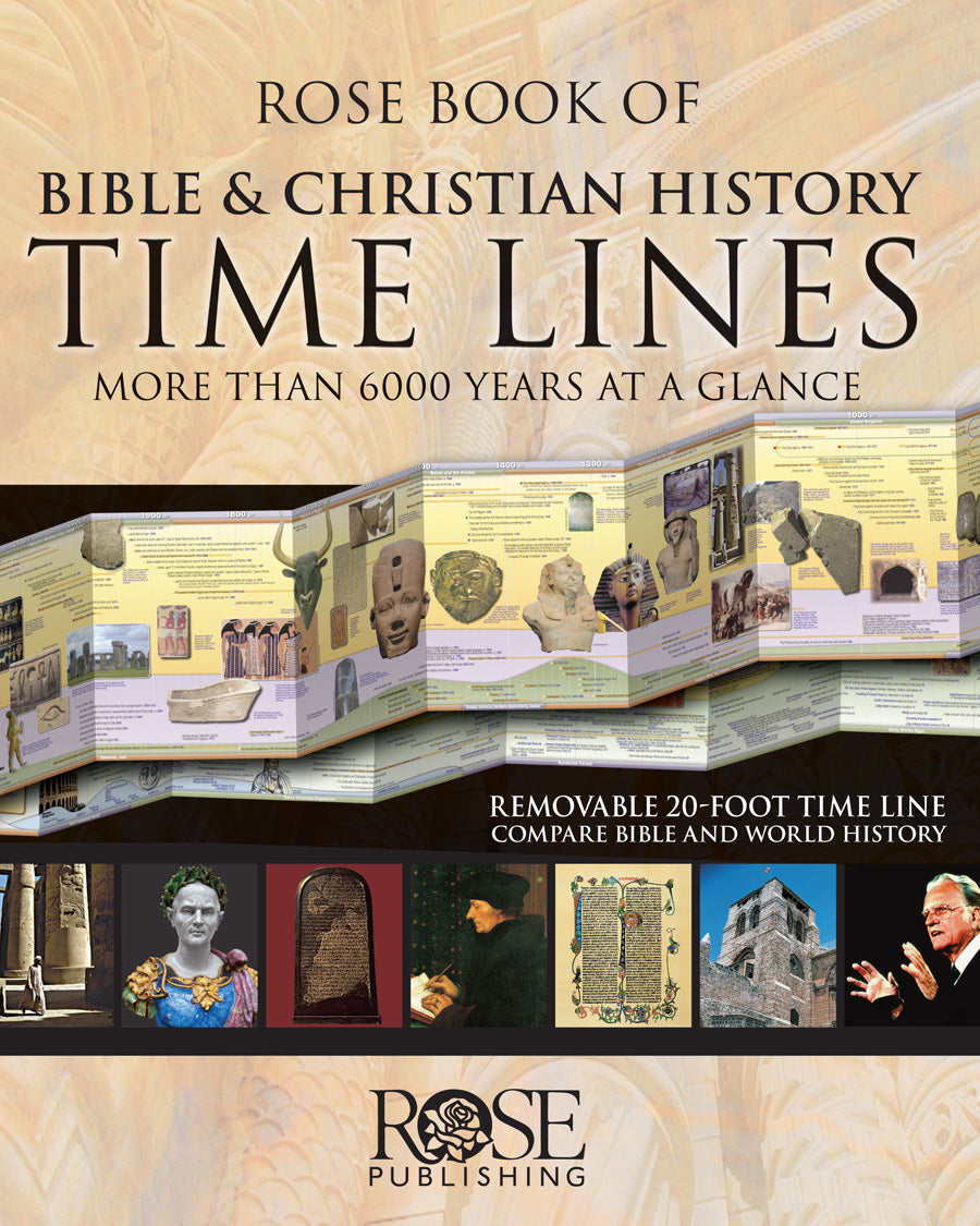 Rose Book of Bible and Christian History Time Lines by Tyndale, product view 2