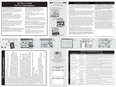 10 Commandments Poster (NIV)
