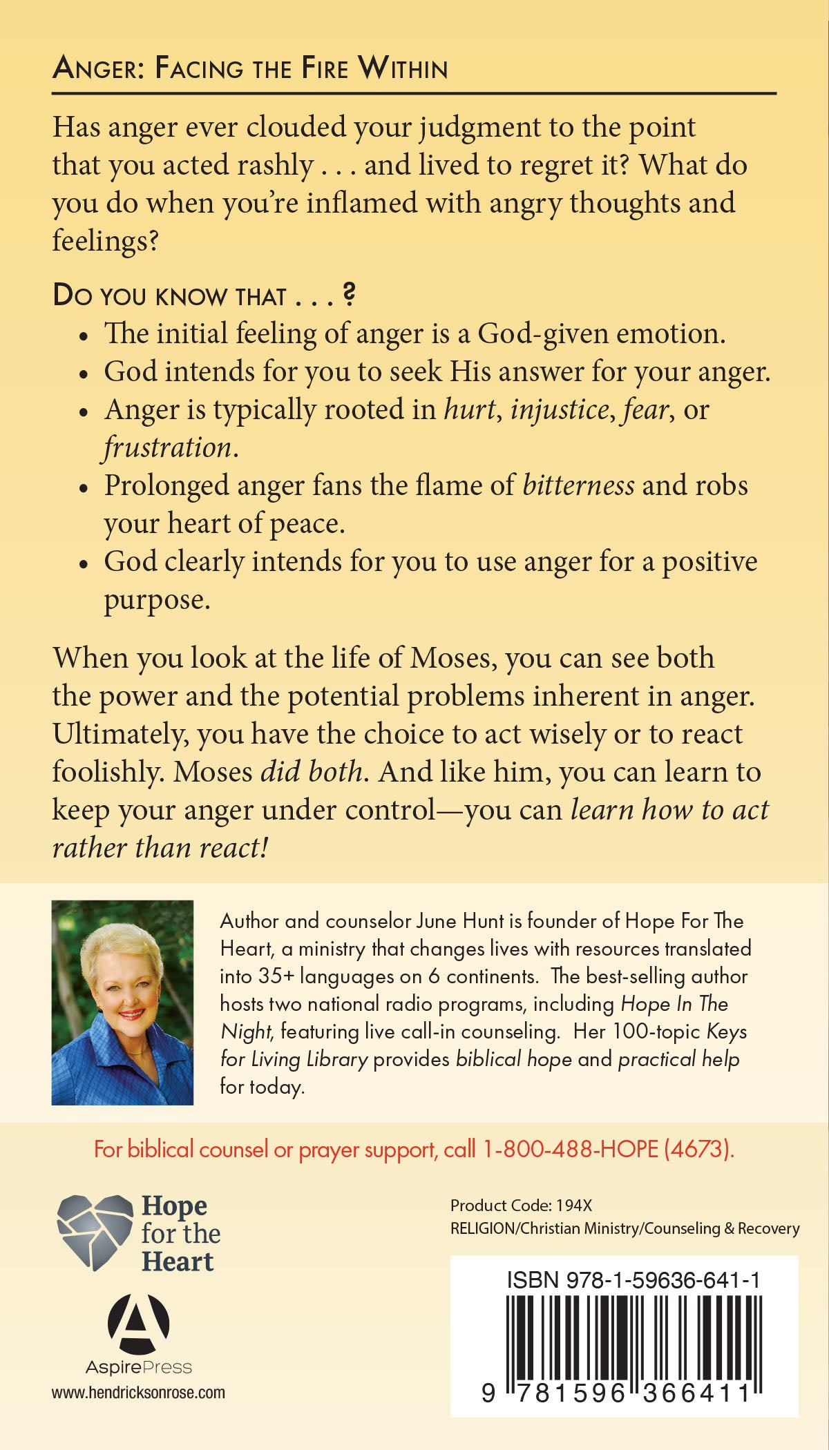 Anger by Tyndale, product view 2