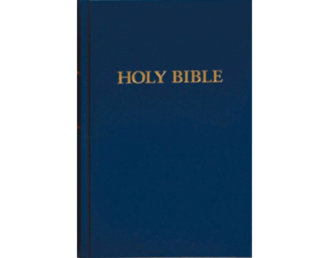 KJV Pew Bible - Blue or Black Hardcover - Case of 24