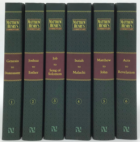 Matthew Henry’s Commentary on the Whole Bible by Tyndale
