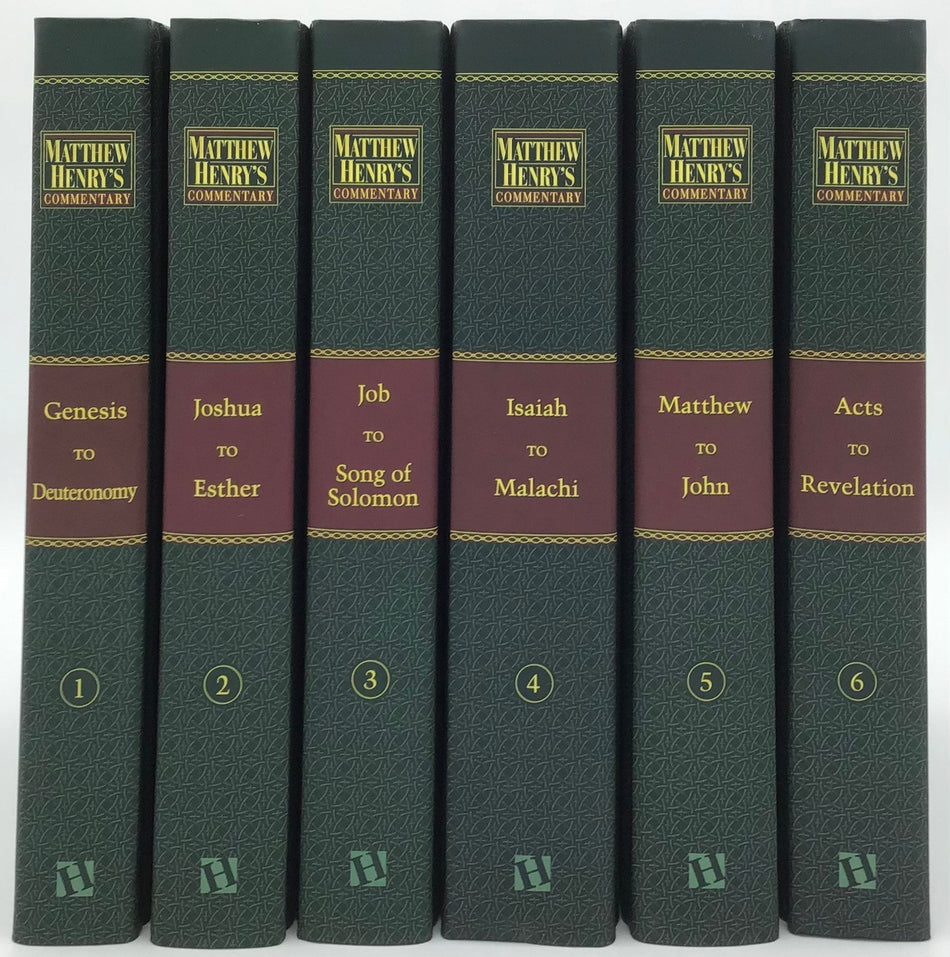 Matthew Henry’s Commentary on the Whole Bible by Tyndale