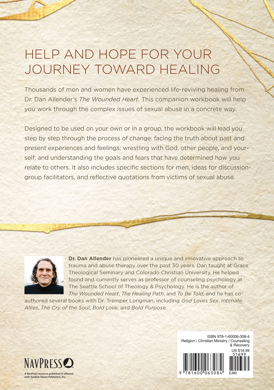 The Wounded Heart Companion Workbook by Tyndale, product view 2