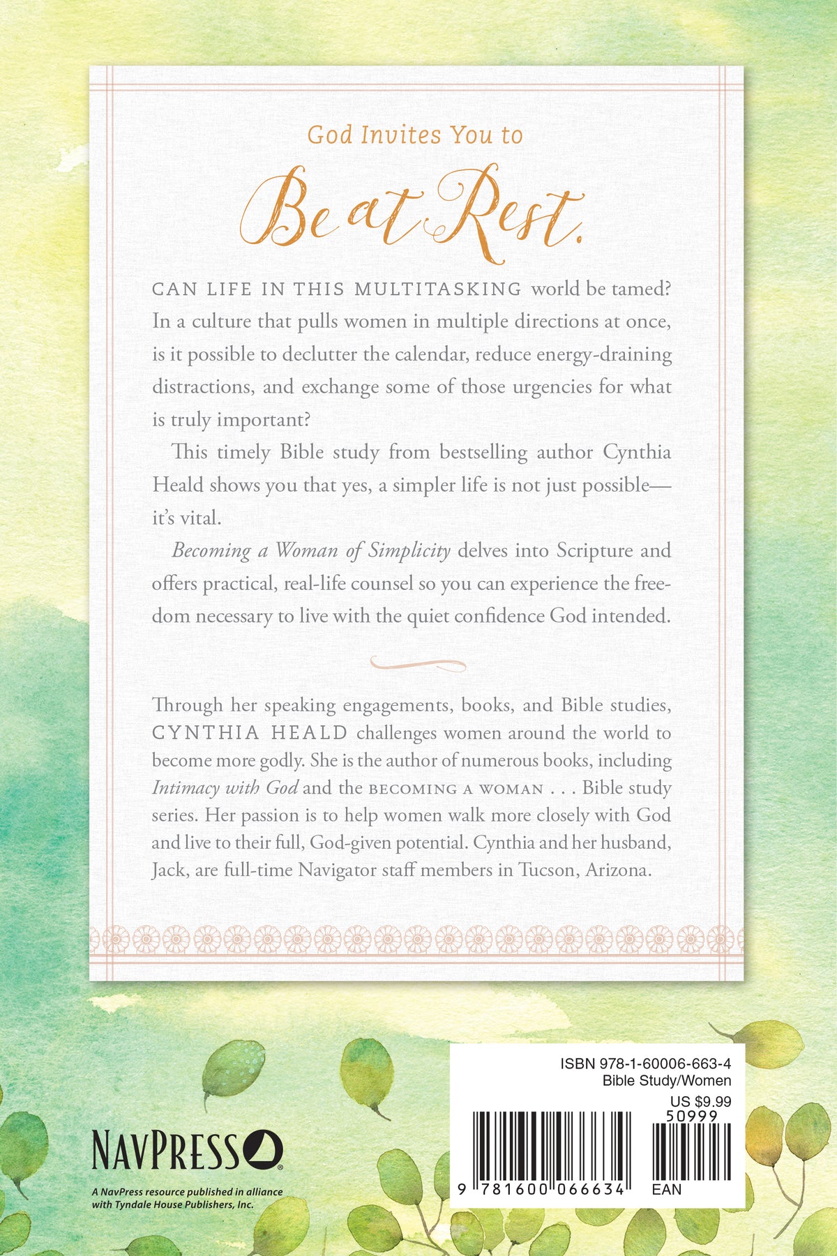 Becoming a Woman of Simplicity by Tyndale, product view 2