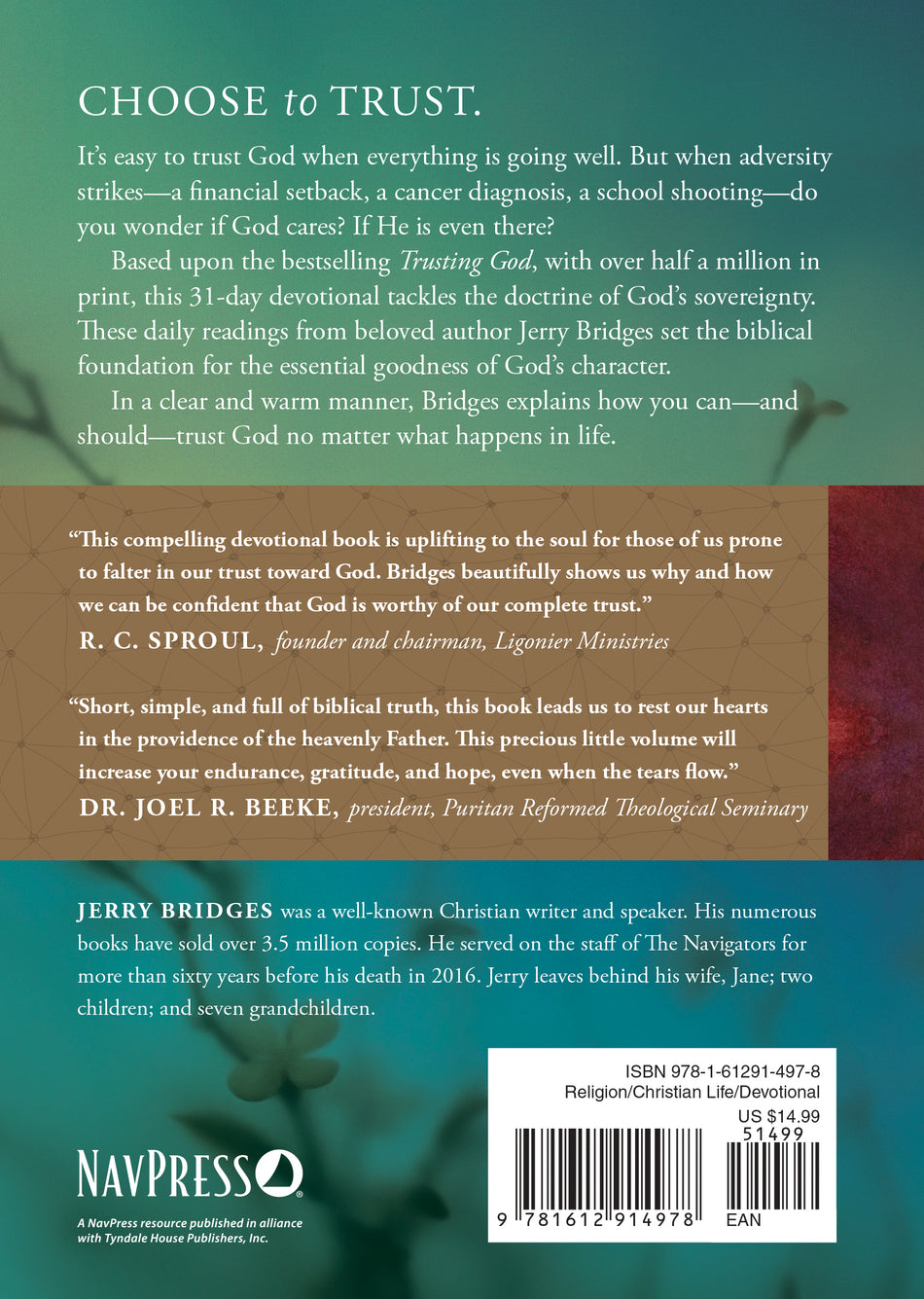 31 Days toward Trusting God by Tyndale, product view 2