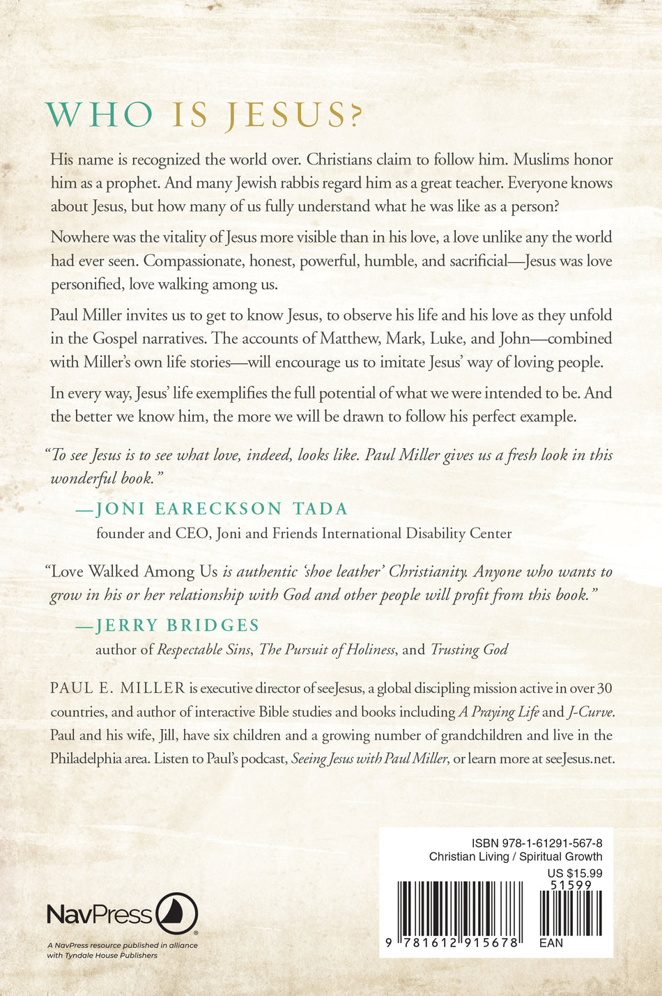Love Walked among Us by Tyndale, product view 2