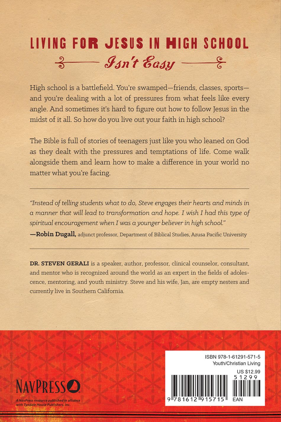 How to Stay Christian in High School by Tyndale, product view 2