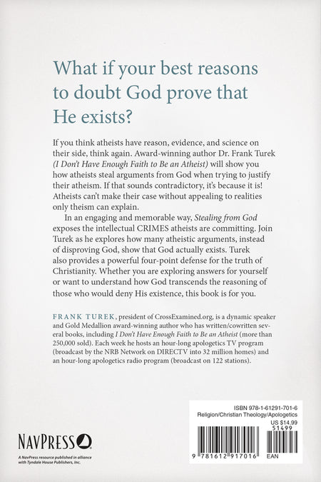 Stealing from God by Tyndale, product view 2