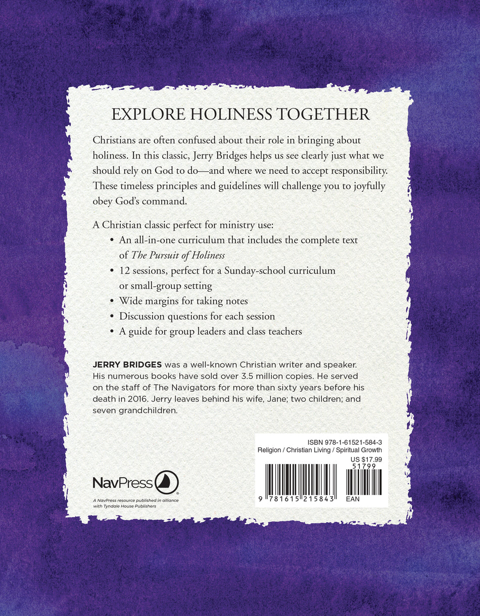 The Pursuit of Holiness Small-Group Curriculum by Tyndale, product view 2