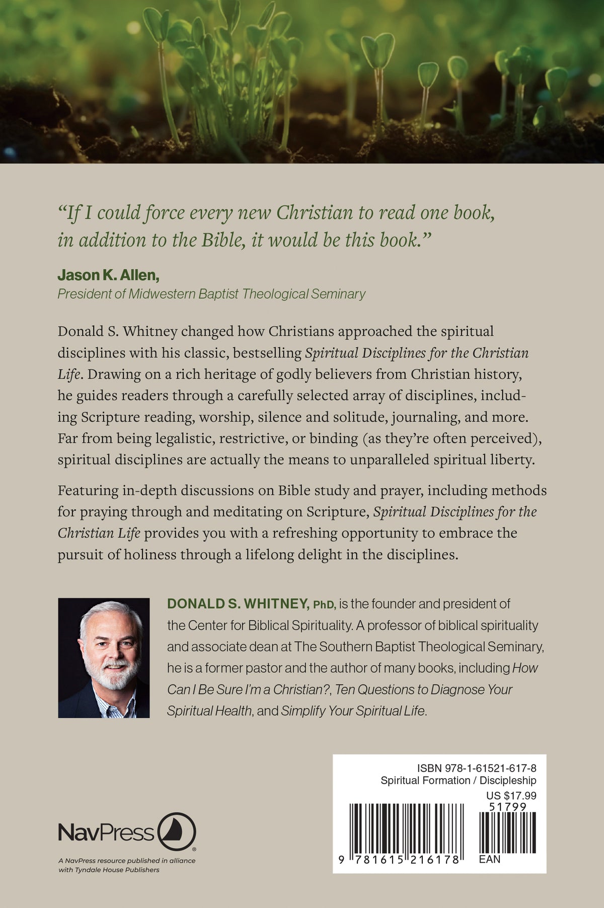 Spiritual Disciplines for the Christian Life by Tyndale, product view 2