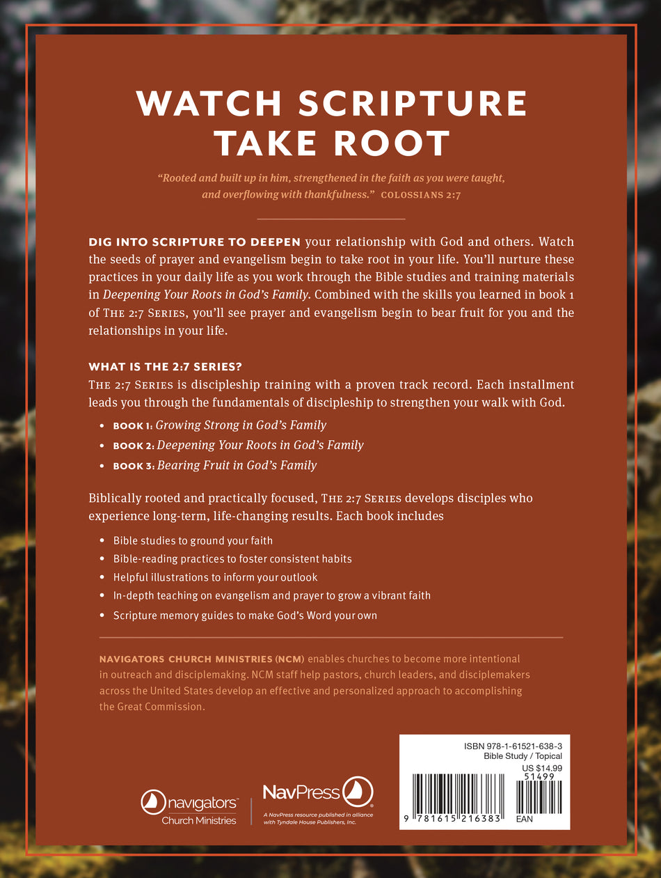 Deepening Your Roots in God's Family (The 2:7 Series) by Tyndale, product view 2