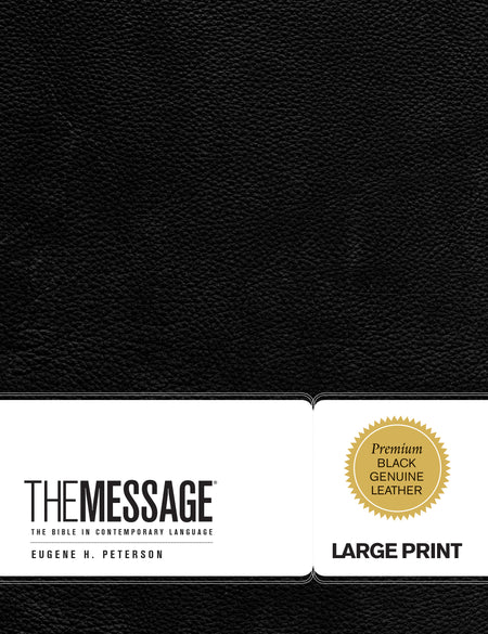 The Message Large Print by Tyndale, product view 8