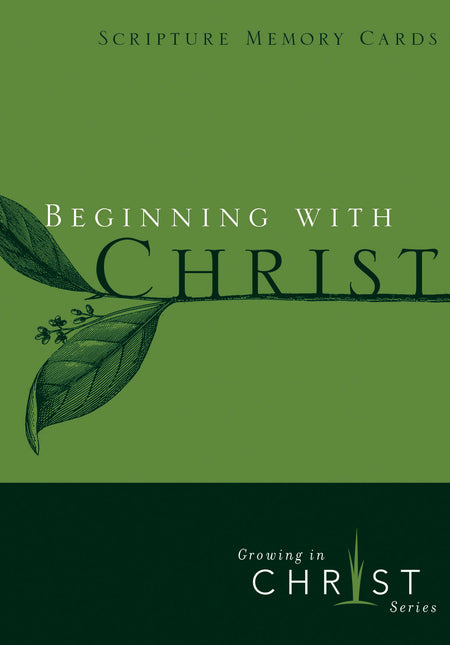 Beginning with Christ (LifeChange) by Tyndale