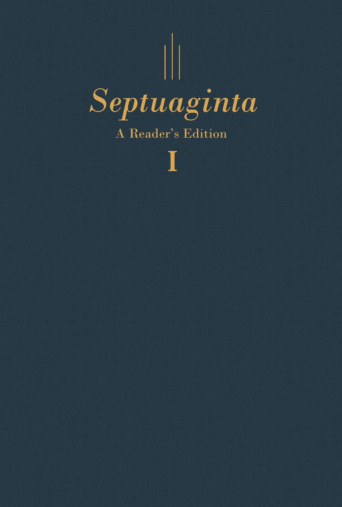 Septuaginta: A Reader's Edition by Hendrickson