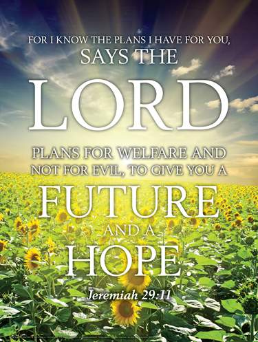 Jeremiah 29:11 Wall Chart