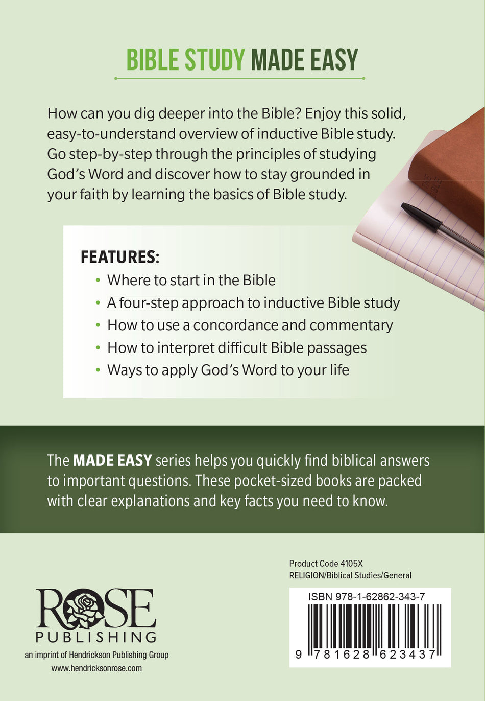 Bible Study Made Easy by Tyndale, product view 2