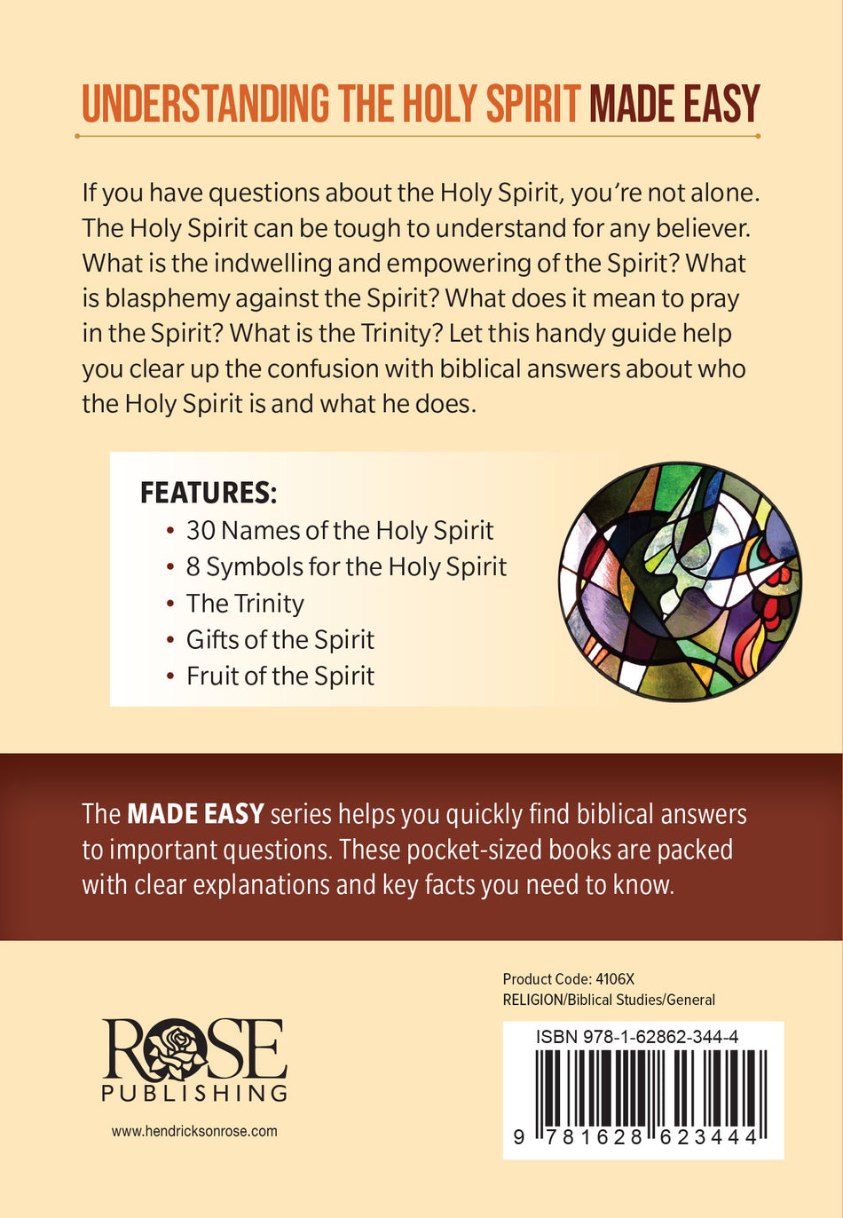 Understanding the Holy Spirit Made Easy by Tyndale, product view 2