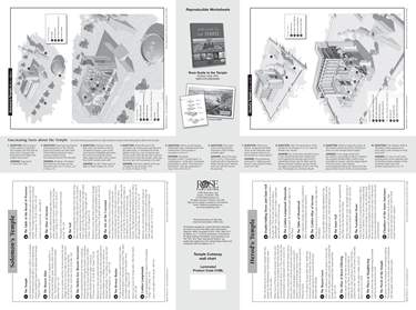 Temple Cutaway Wall Chart