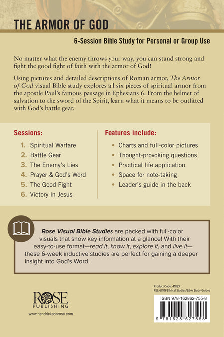 The Armor of God Bible Study (Rose Visual Bible Studies) by Tyndale, product view 2