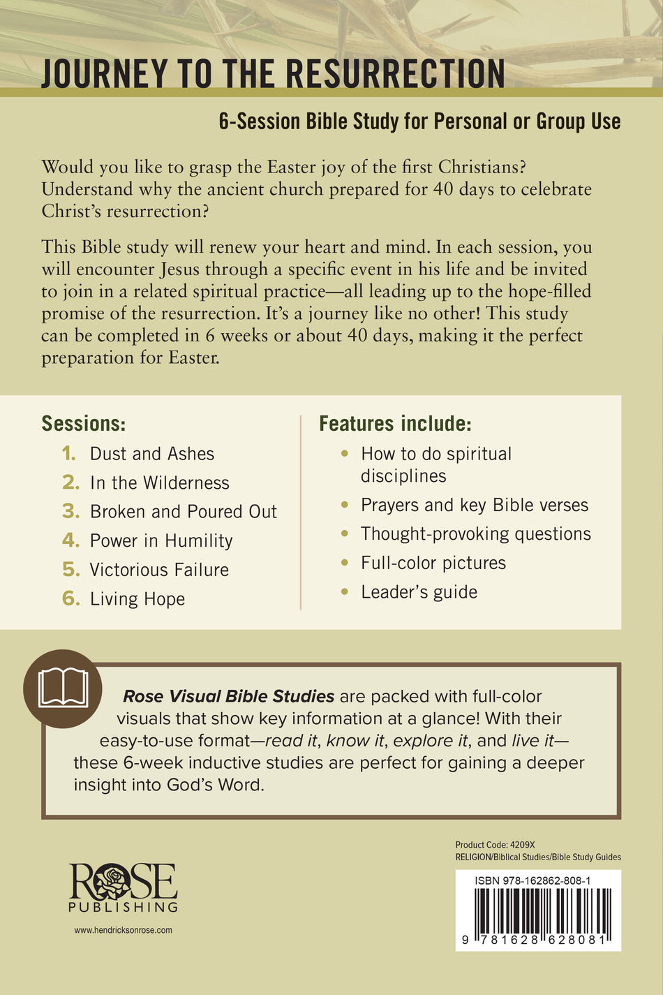 Journey to the Resurrection Bible Study by Tyndale, product view 2