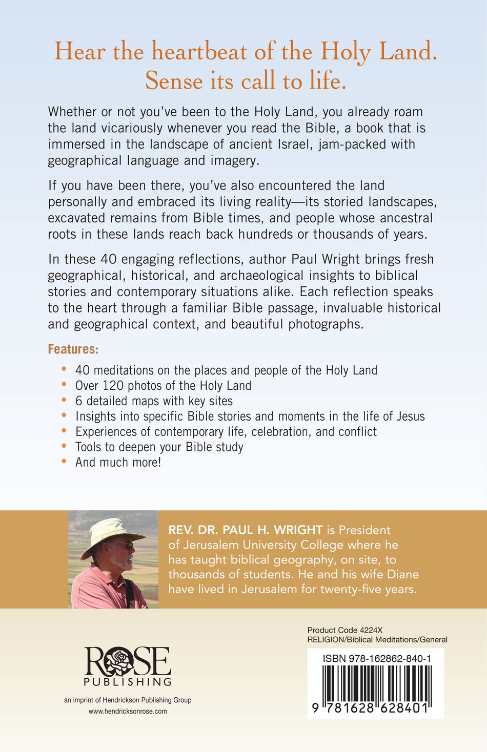 Heart of the Holy Land by Tyndale, product view 2