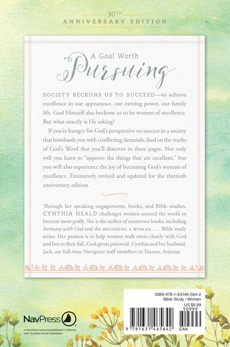 Becoming a Woman of Excellence 30th Anniversary Edition by Tyndale, product view 2