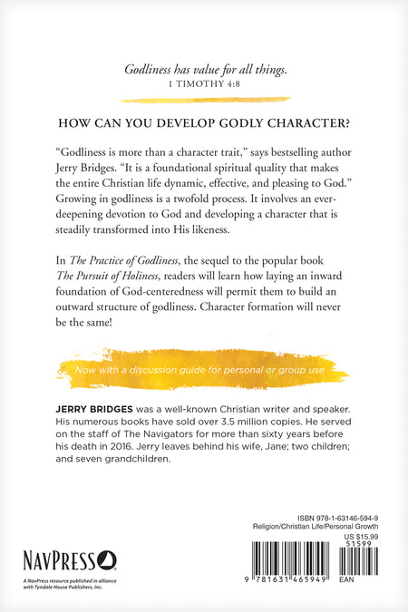 The Practice of Godliness by Tyndale, product view 2