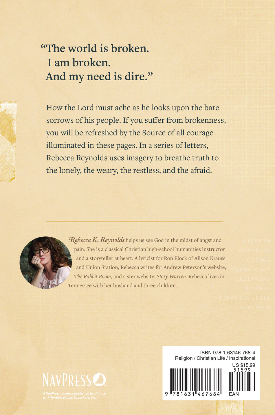 Courage, Dear Heart by Tyndale, product view 2