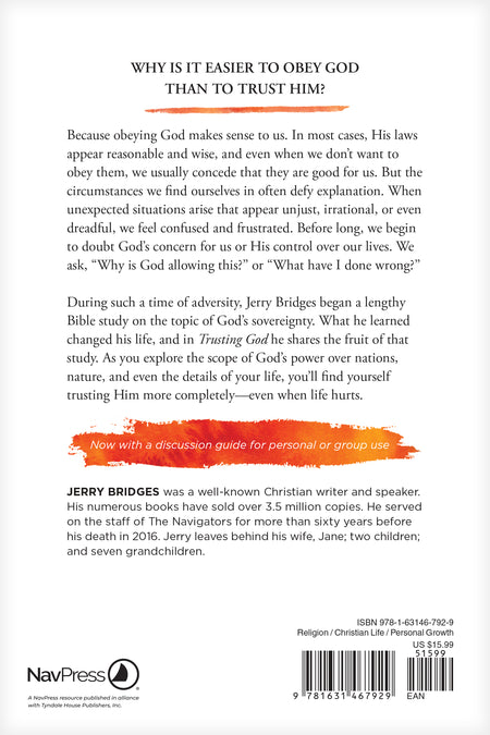 Trusting God by Tyndale, product view 2