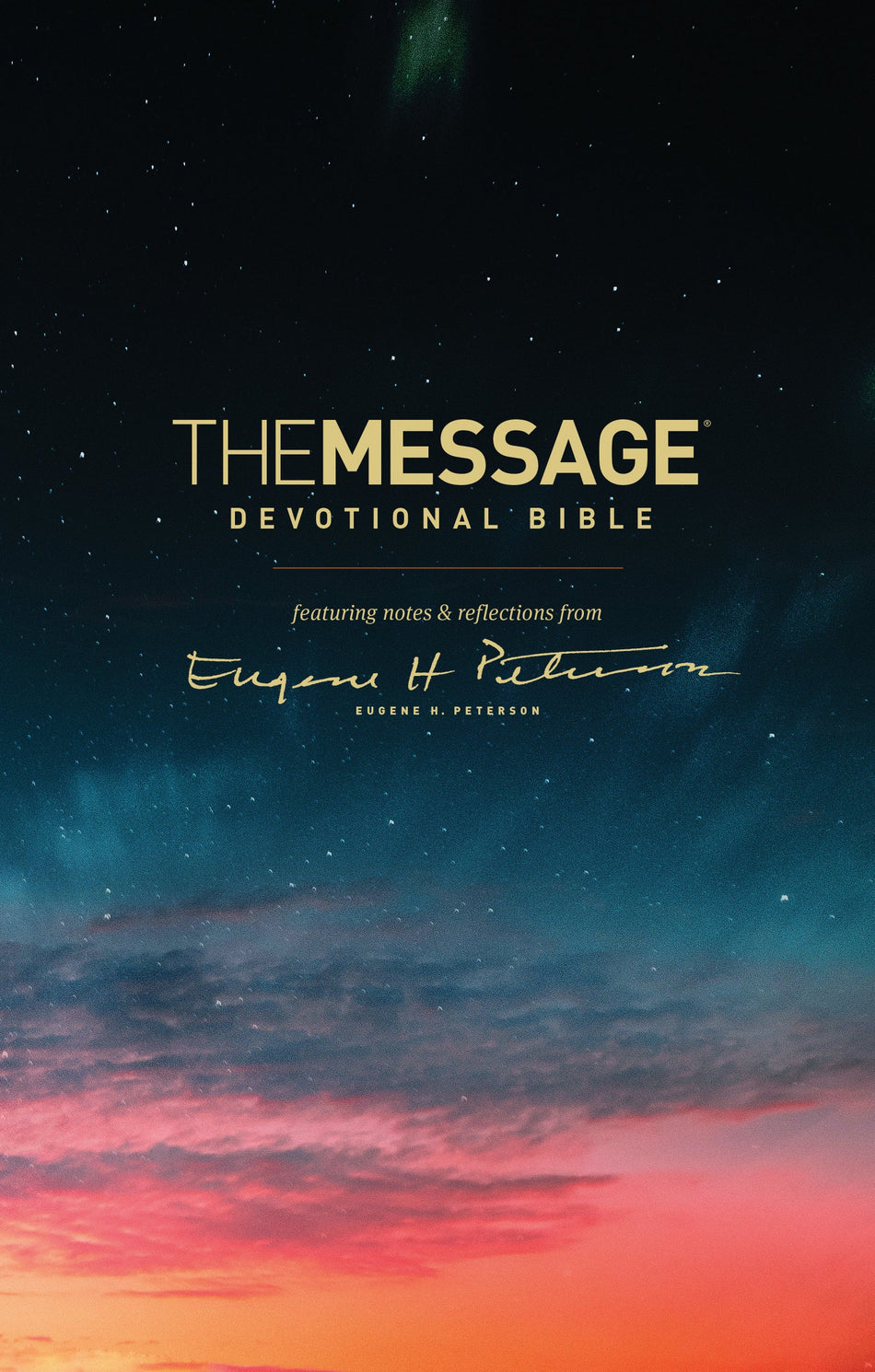 The Message Devotional Bible by Tyndale
