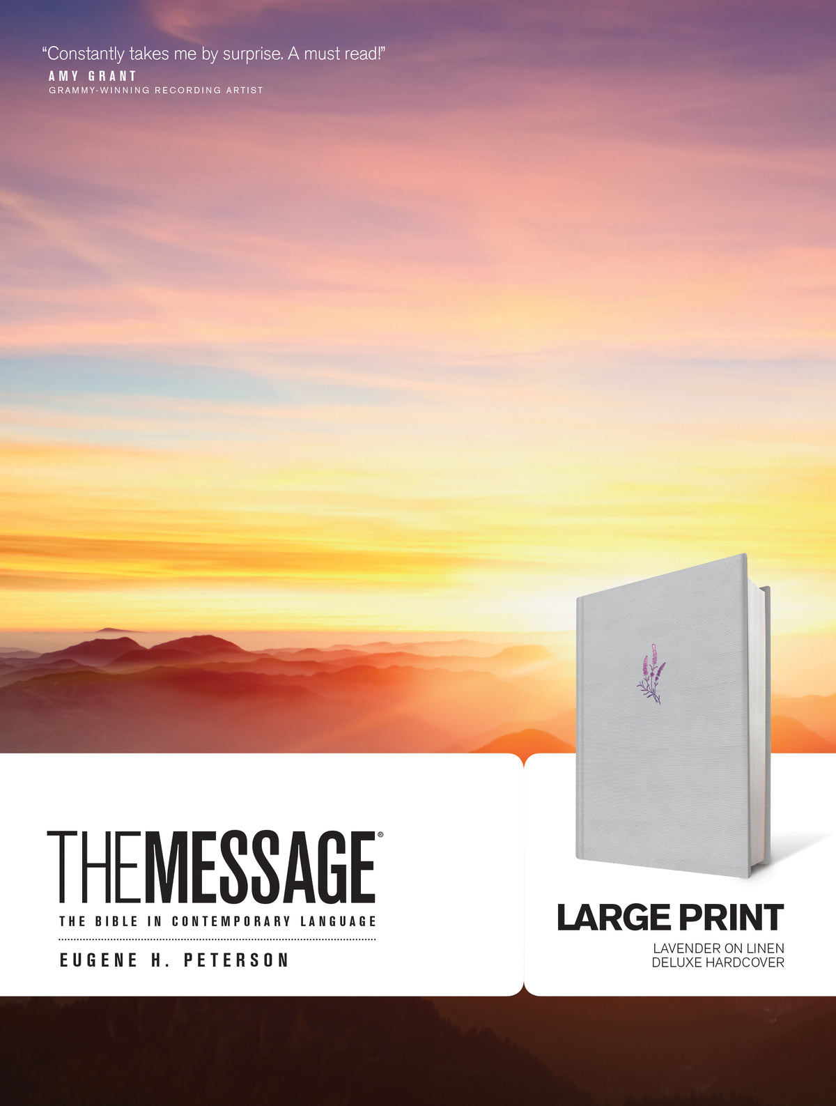 The Message Large Print by Tyndale, product view 9