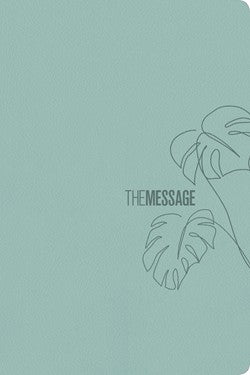 The Message Deluxe Gift Bible, Large Print