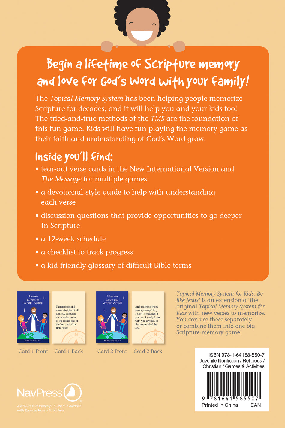 Topical Memory System for Kids: Be like Jesus! by Tyndale, product view 2